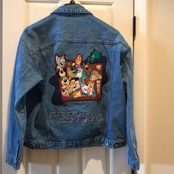 warner brothers denim jacket